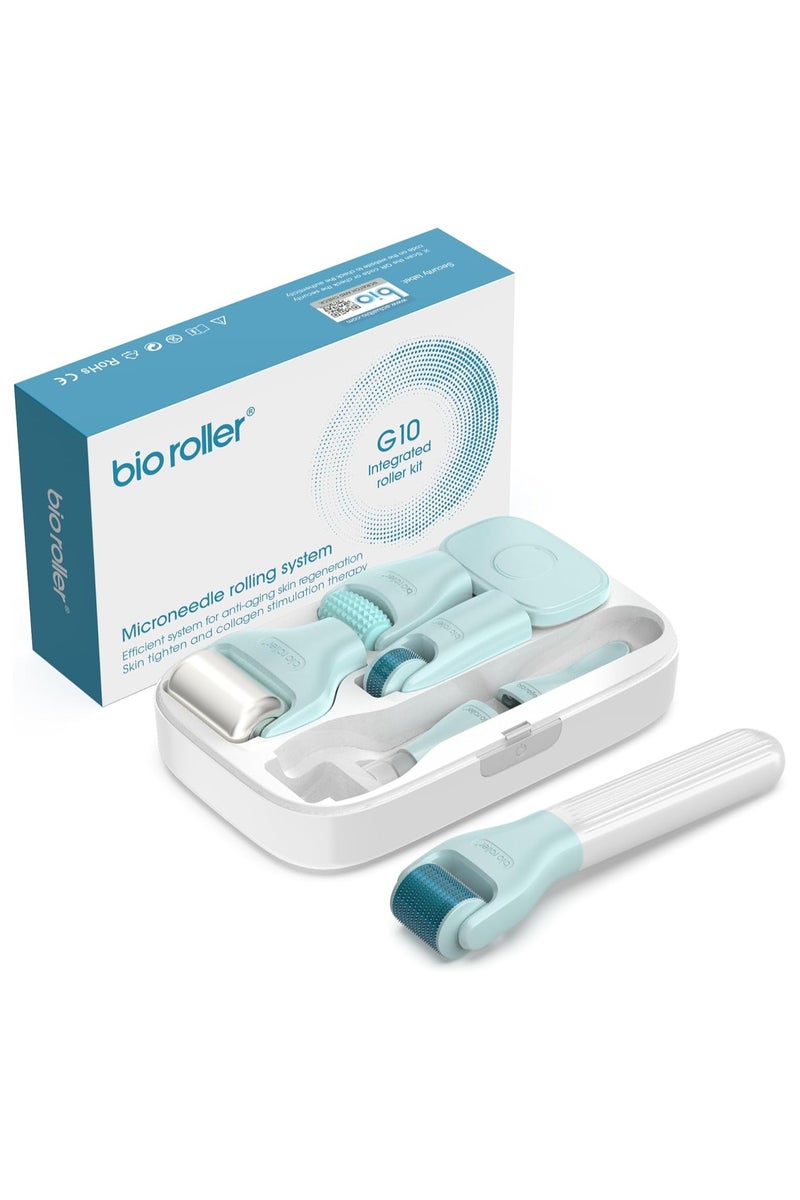 بيو رولر مجموعة بيو رولر للوجه والجسم والشعر، 10 بكرات تجميل للوجه، للعناية بالبشرة... - Image 1