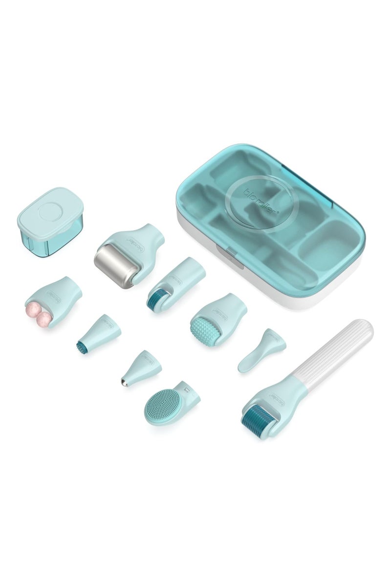 بيو رولر مجموعة بيو رولر للوجه والجسم والشعر، 10 بكرات تجميل للوجه، للعناية بالبشرة... - Image 3