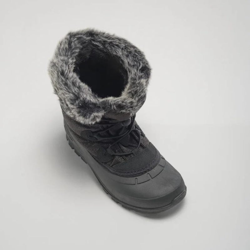 Kamik Momentum L2 Snow Boots for Women, Insulated + Thermal Winter Boots for Women, Black - 8 - Image 5