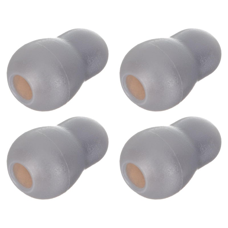 أطراف أذن سماعة الطبيب من PVC الناعم للاستبدال زوجان رمادي ملحقات تشخيص طبية - Image 2