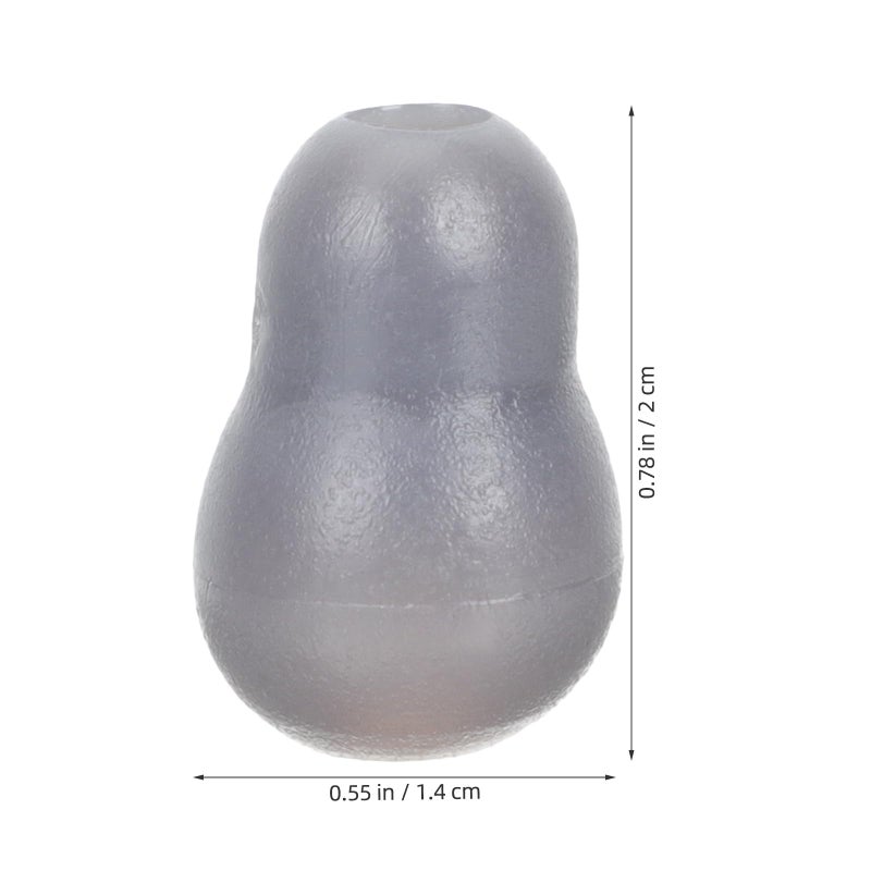 أطراف أذن سماعة الطبيب من PVC الناعم للاستبدال زوجان رمادي ملحقات تشخيص طبية - Image 3
