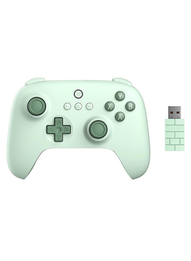 General Wireless Controller,Ultimate C 2.4g Wireless Controller for Windows PC, Android, Steam Deck & Raspberry Pi (Green)  - Image 1