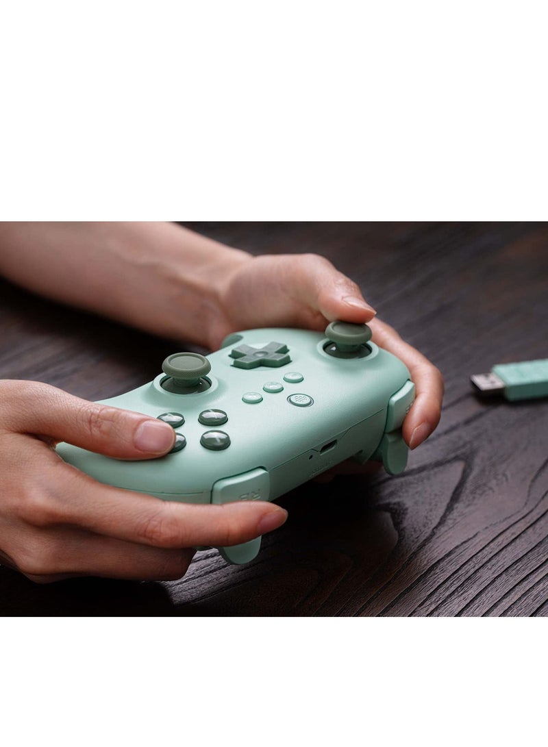 General Wireless Controller,Ultimate C 2.4g Wireless Controller for Windows PC, Android, Steam Deck & Raspberry Pi (Green)  - Image 5