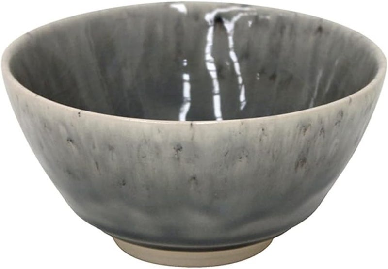 Costa Nova Ceramic Stoneware 15 oz Soup  Cereal Bowl  Madeira Collection Grey  Microwave  Dishwasher Safe Dinnerware  Food Safe Glazing  Restaurant Quality Tableware - Image 1