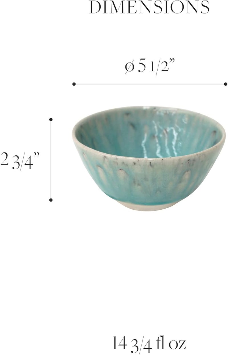 Costa Nova Ceramic Stoneware 15 oz Soup  Cereal Bowl  Madeira Collection Grey  Microwave  Dishwasher Safe Dinnerware  Food Safe Glazing  Restaurant Quality Tableware - Image 2