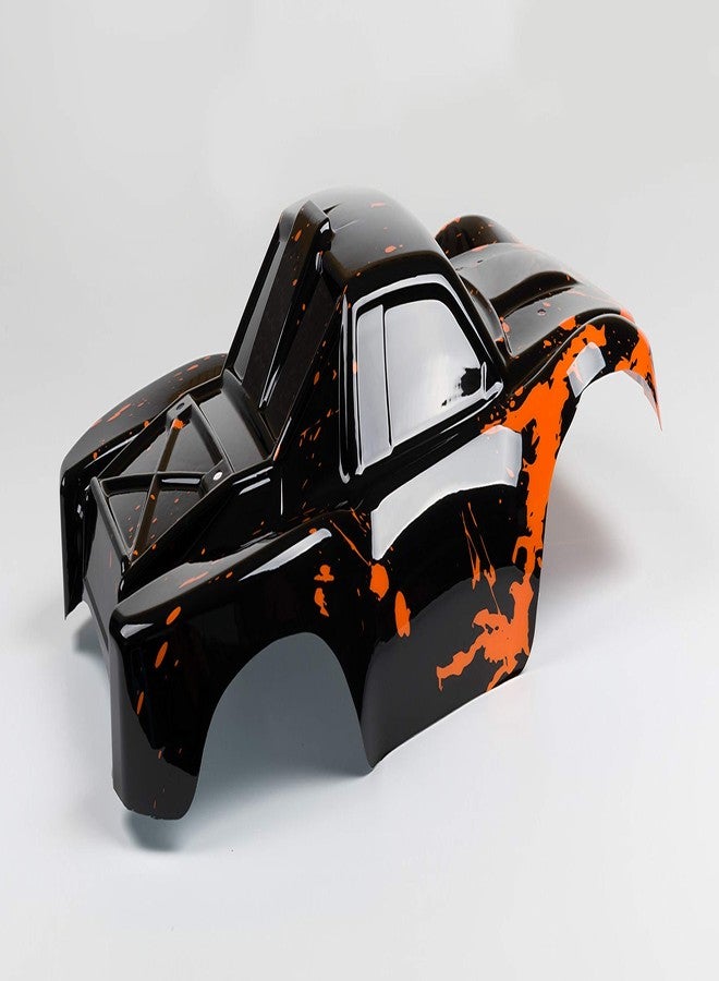 SummitLink Compatible Custom Body Muddy Orange Over Black Replacement for 1/10 Scale RC Car or Truck (Truck not Included) SS-BR-02 - Image 5