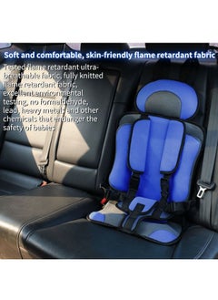 hibobi Baby Car Seat for Newborn from 9 Months to 12 Years With Forward Facing Positions Portable Safety Seat Strap (Deep Blue)  - Image 3