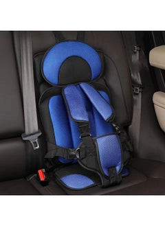 hibobi Baby Car Seat for Newborn from 9 Months to 12 Years With Forward Facing Positions Portable Safety Seat Strap (Deep Blue)  - Image 1