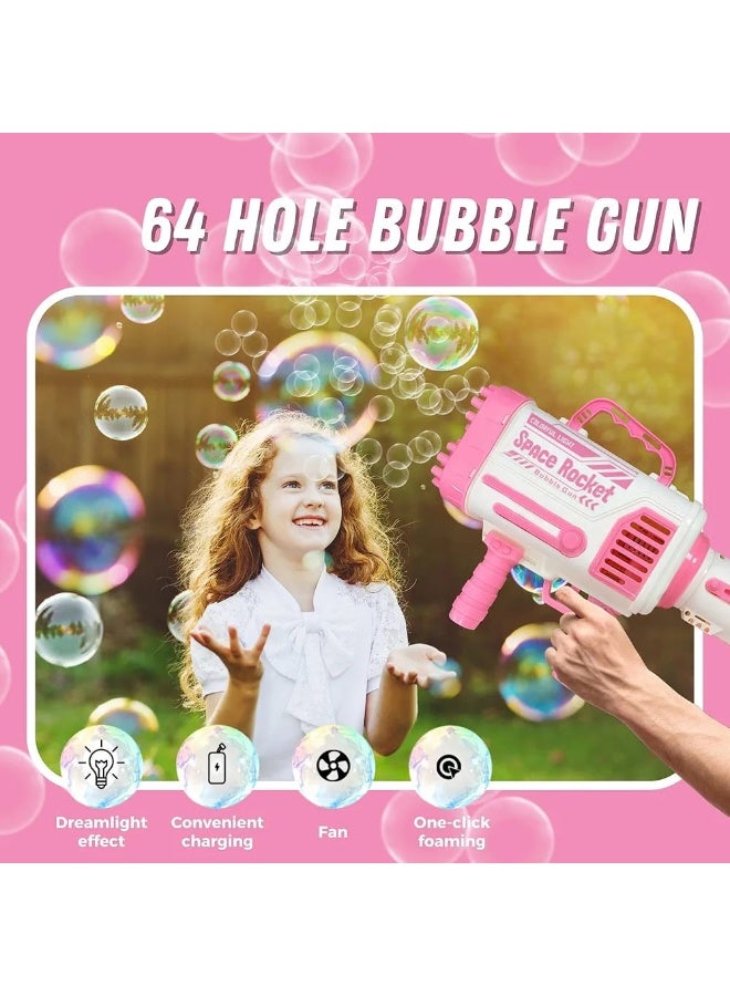 مسدس فقاعات كهربائي–92 فتحة بإضاءة LED وشحن USB - Image 3