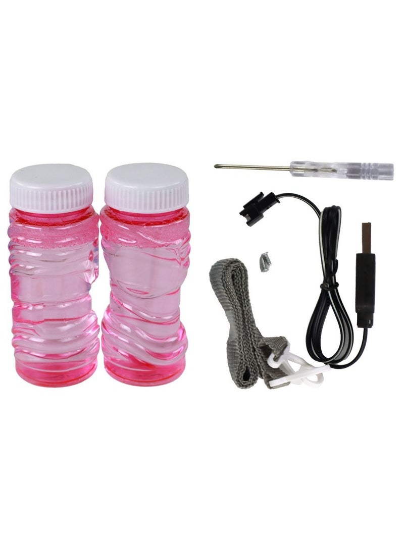 مسدس فقاعات كهربائي–92 فتحة بإضاءة LED وشحن USB - Image 4