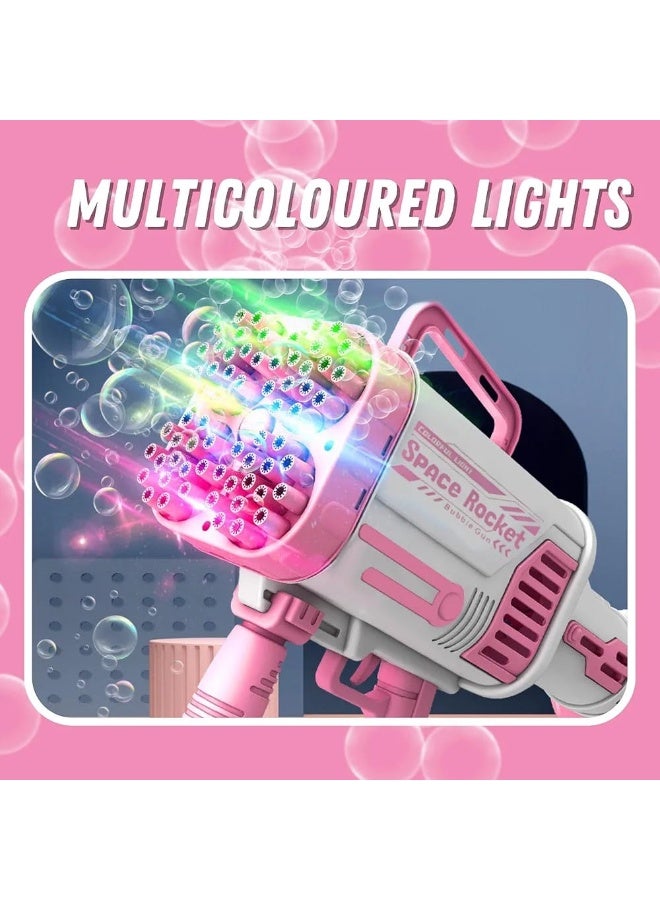 مسدس فقاعات كهربائي–92 فتحة بإضاءة LED وشحن USB - Image 5