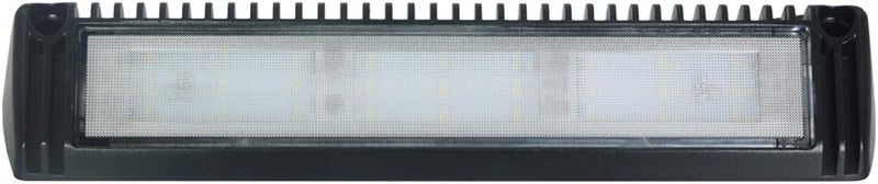 Raycharm 13" RV Exterior LED Work Scene Light Fixture, 40° Down Angle Flood Beam, 6000K Cool-White, 12V/24V DC, High Lumen Output Low Current Draw, Aluminum Housing Black Finish, 1-Pack - Image 2