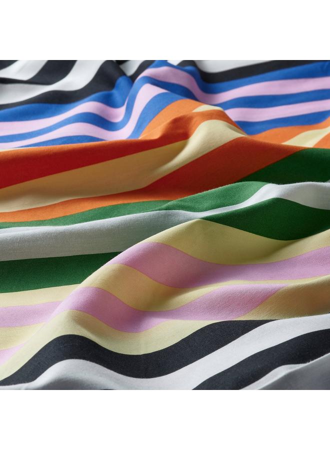 erorex Pillowcase, multicolour/striped, 50x80 cm - Image 3