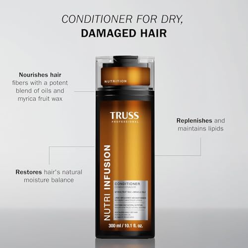 TRUSS Nutri Infusion Hair Conditioner for Damaged Hair Moisturizing Conditioner to Restore Natural Moisture Balance with Myrica Fruit Wax Miracle Oils 1014 fl oz - Image 3