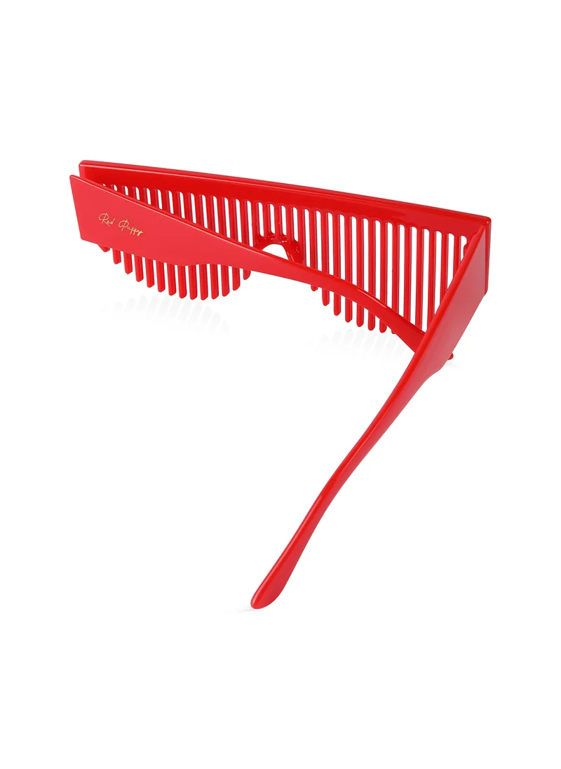 Woggles Red Pappy Dynova Red Shutter Sunglasses(comb)