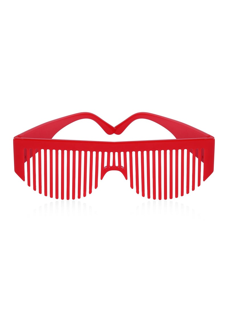 Woggles Red Pappy Dynova Red Shutter Sunglasses(comb)  - Image 2
