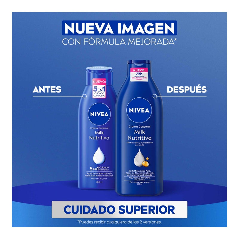 Nivea Body Milk Nivea â€“ Nourishing 400 ml. - Image 2