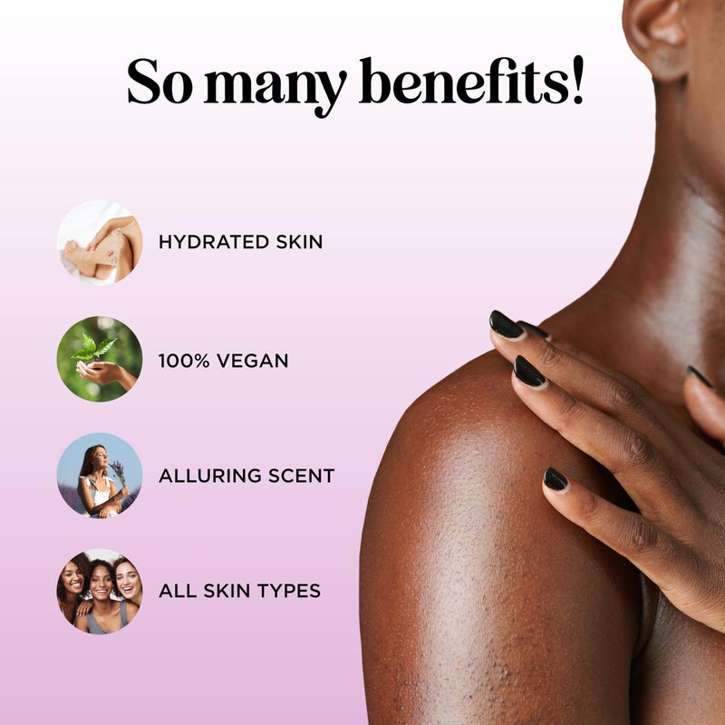 Maple Holistics Aromatherapy Sensual Massage Oil for Couples - Relaxing Lavender Massaging Oil for Massage Therapy with Vitamin E Jojoba & Sweet Almond - Naturally Scented Vegan Non GMO & Gluten Free (16 Fl Oz) - Image 3