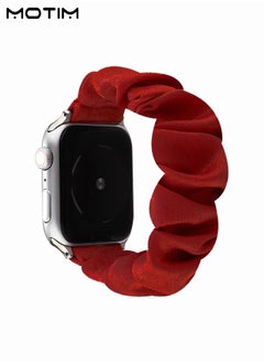 Motim Elastic Stretch Apple Watch Band, Smart Watch Wirstband Replacement Strap for iWatch Bands 42mm 44mm 45mm 49mm, Stretchy Solo Loop Bands Women Bracelet Strap for iWatch Series 10/9/8/7//6/5/4/3/2/1/SE  - Image 3