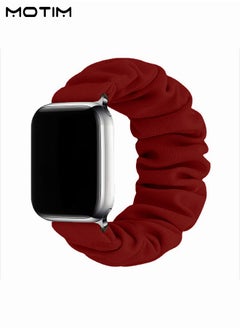 Motim Elastic Stretch Apple Watch Band, Smart Watch Wirstband Replacement Strap for iWatch Bands 42mm 44mm 45mm 49mm, Stretchy Solo Loop Bands Women Bracelet Strap for iWatch Series 10/9/8/7//6/5/4/3/2/1/SE  - Image 1