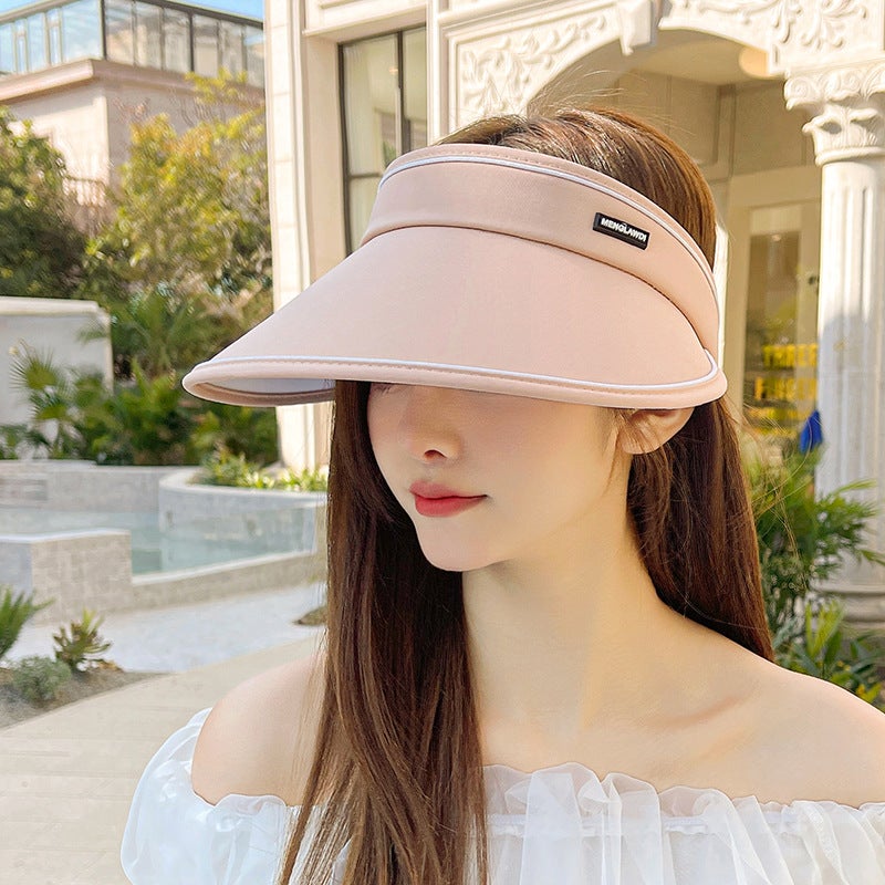 Women's Visor Sun Hat with UV Protection - Image 2