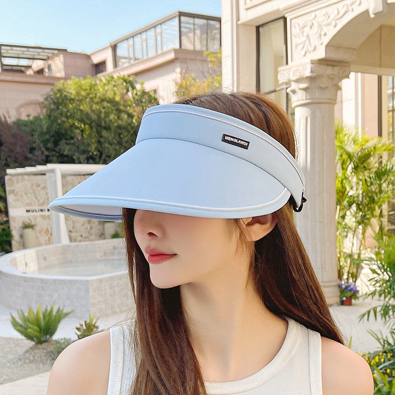 Women's Visor Sun Hat with UV Protection - Image 4