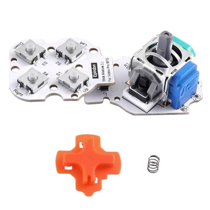 Epindon Tmr Hall Effect Stick Module Compatible With Victrix Pro Bfg Controllers | Tactile Switch | Conductive Rubber Is Not Required | Both Ps5 & Xbox Version | Left Stick 80G - Image 1