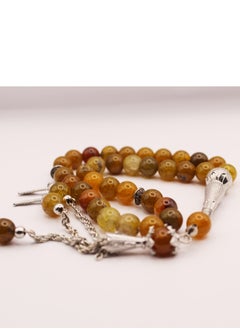 FASHION LINE Stone Rosary Iconic design Prayer 33 Tasbih/Beads  - Image 1