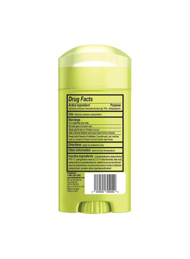 Ban Anti-Perspirant Deodorant Invisible Solid Unscented 2.60 oz (Pack of 11) - Image 2