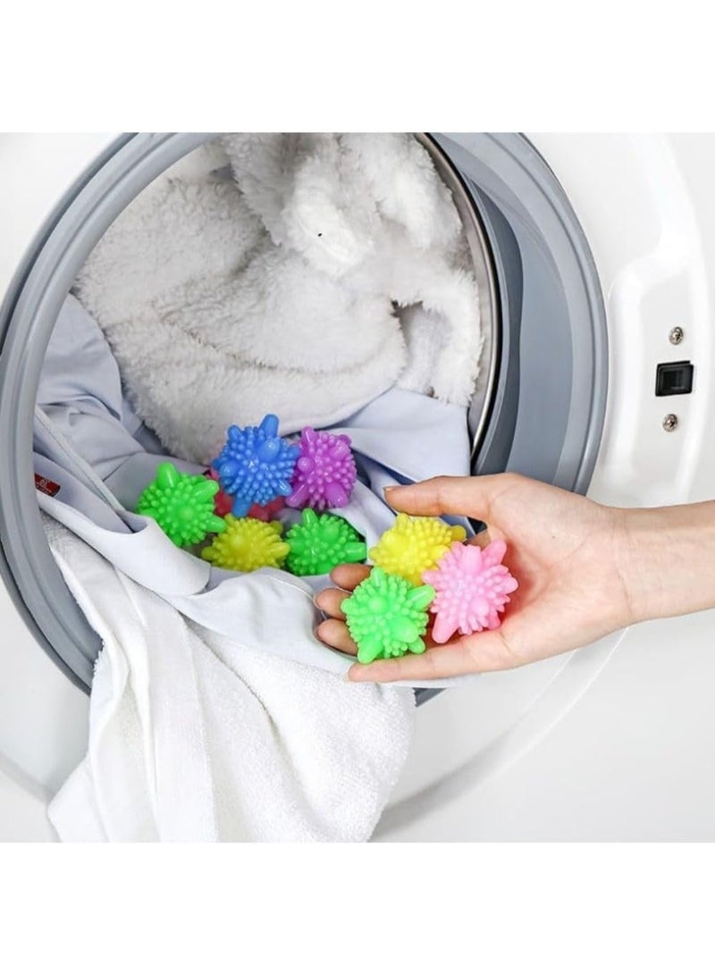 4pcs Washing Machine Balls, Tangle Free Scrubber, Fabric Softener, Lint Catcher Cleaning/Anti-Tangle 4pcs Washing Machine Balls, Tangle Free Scrubber, Fabric Softener, Lint Catcher Cleaning.Anti-Tangle - Image 1