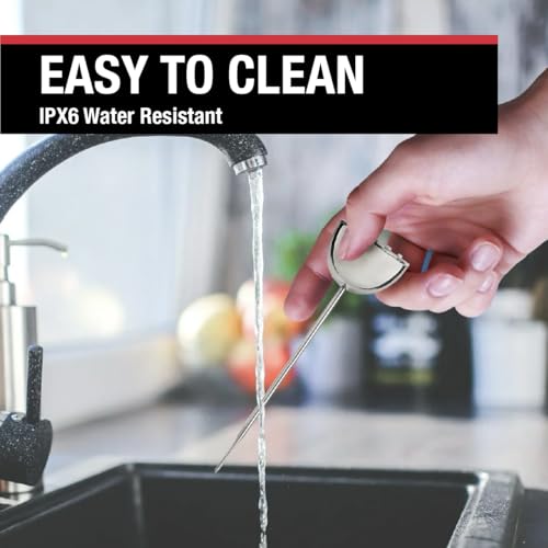 CDN مقياس حرارة رفيع الطرف CDN | ProAccurate®، 4.75" ساق، رقمي، تثبيت، أقصى، مقاوم للماء، معتمد من NSF، مثالي للطهي، التخمير - DTQ450X - Image 5