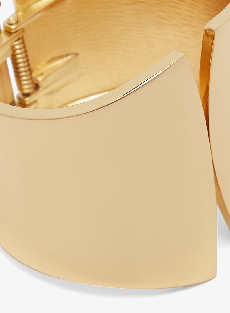 ELLA Golden Metal Cuff - Image 4