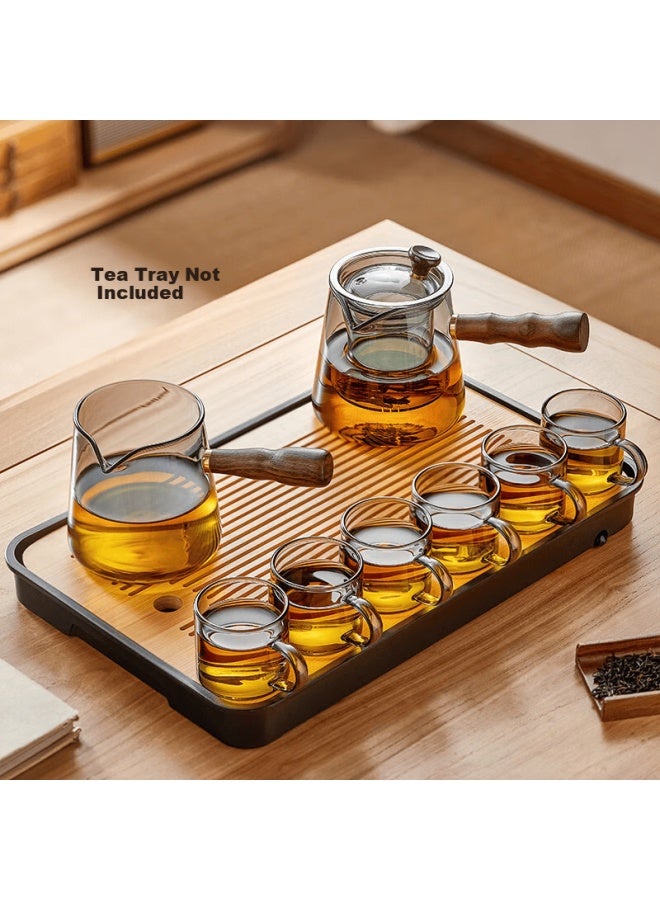 Yihutea Yihu Tea Complete Glass Teapot Set With Tea-water Separation Fair Cup, Home Kung Fu Tea Set With Filter - Image 3
