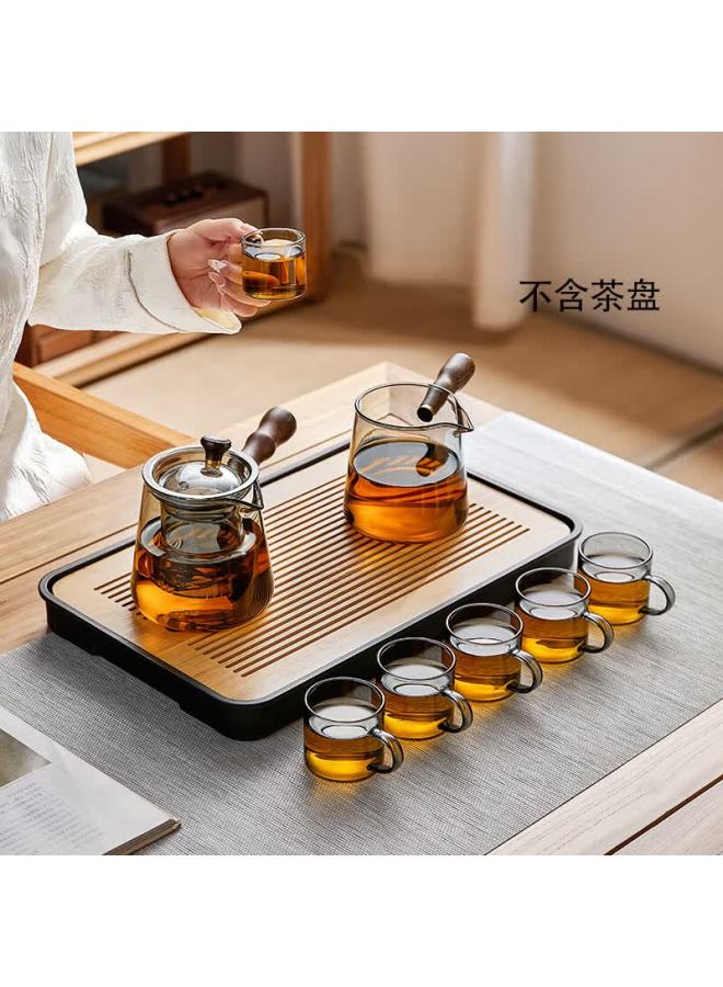 Yihutea Yihu Tea Complete Glass Teapot Set With Tea-water Separation Fair Cup, Home Kung Fu Tea Set With Filter - Image 2