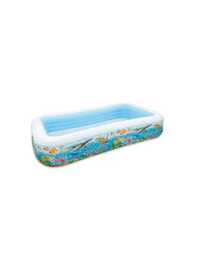 INTEX Ealife Swim Center Family Pool Inflatable Pool For Ages 6+ Perfect For Backyard Fun & Family Relaxation - Image 1