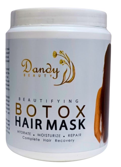 Dandy Beauty Hair MasK BOTOX 1000g Deep Conditioning and Repair Treatment for Smooth, Hydrated Hair, Complete hair recovery