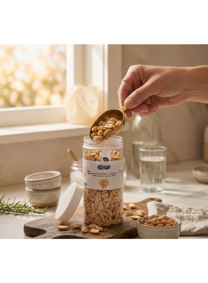 sokradorf Roasted Blanched Peanuts Premium Crunchy Peanut Kernels Rich Flavor High Quality Protein Source Perfect for Snacking and Recipes 350g - Image 4