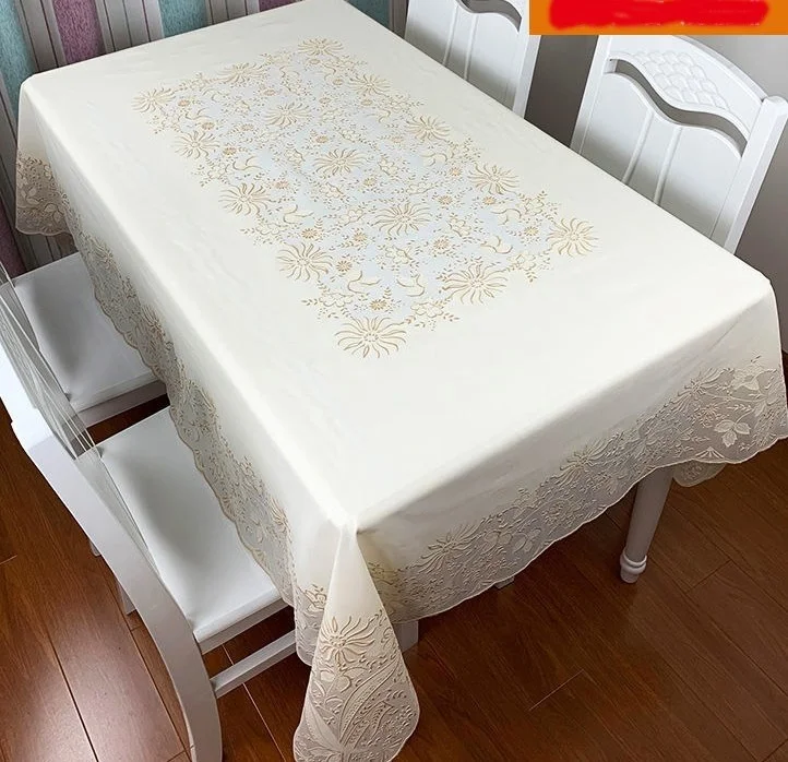 Style Meiwa Lu x Fabric Look Erasable Non-Slip Stain-Proof Table Cloth / width: 152 cm