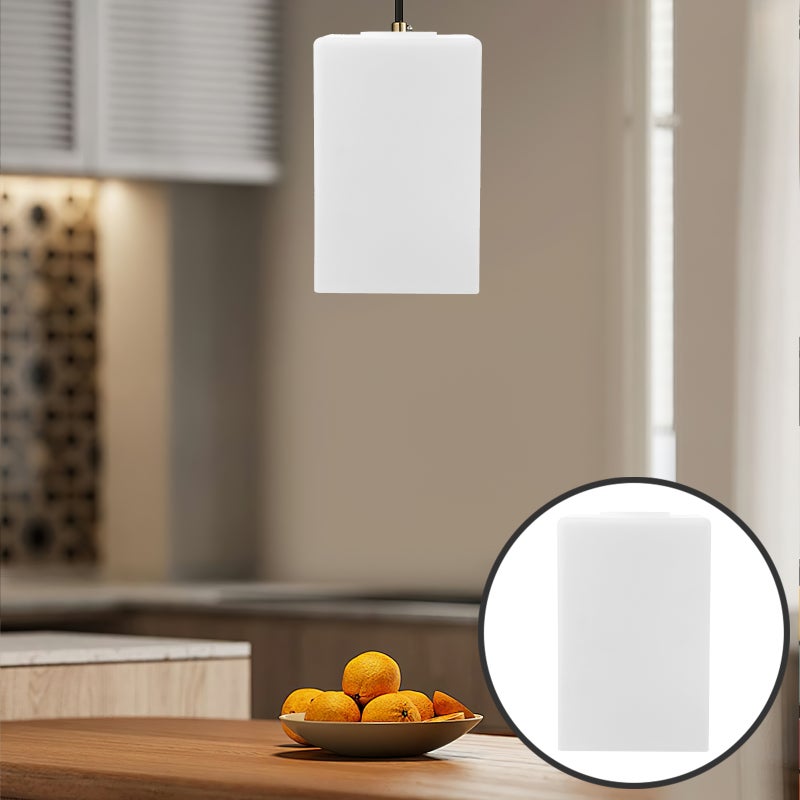 Glass Lampshade Modern Pendant Ceiling Light Cover Replacement Lampshade Ceiling Shade - Image 1
