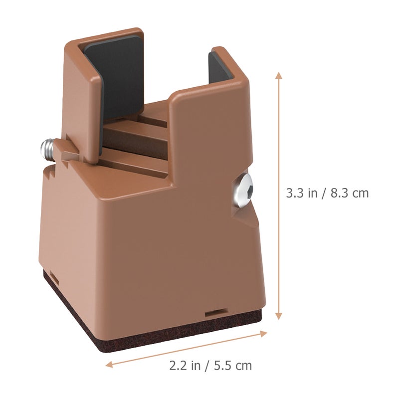 Bed Lifters, Adjustable Height Risers for Furniture Stability and Protection - Image 2
