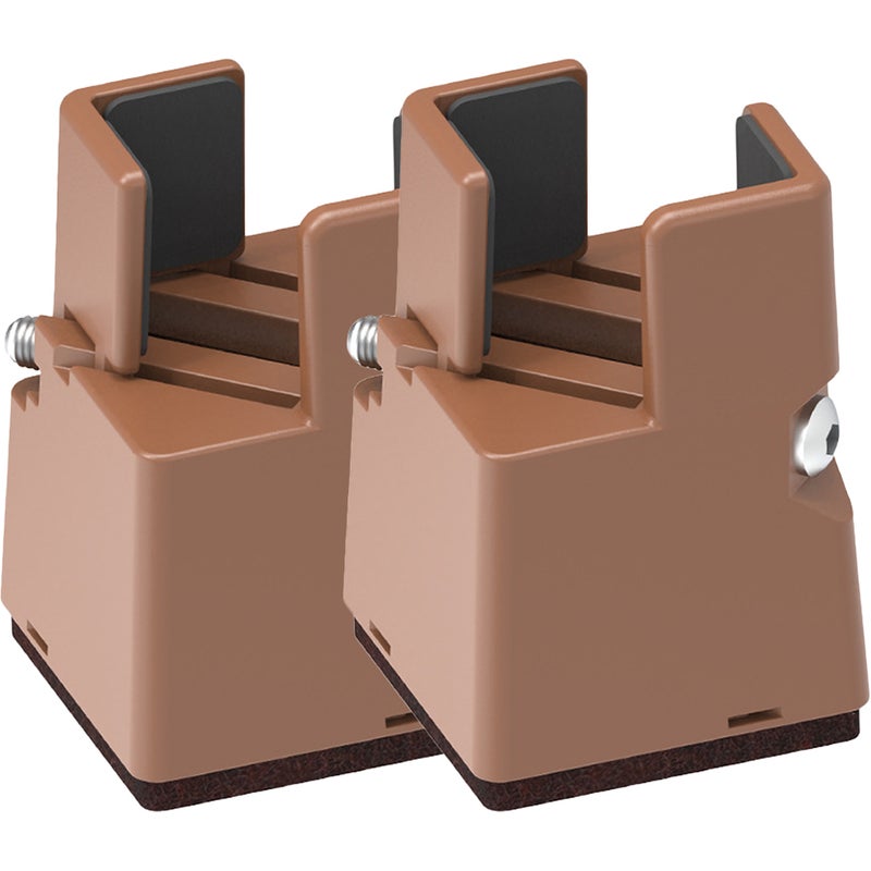 Bed Lifters, Adjustable Height Risers for Furniture Stability and Protection - Image 1