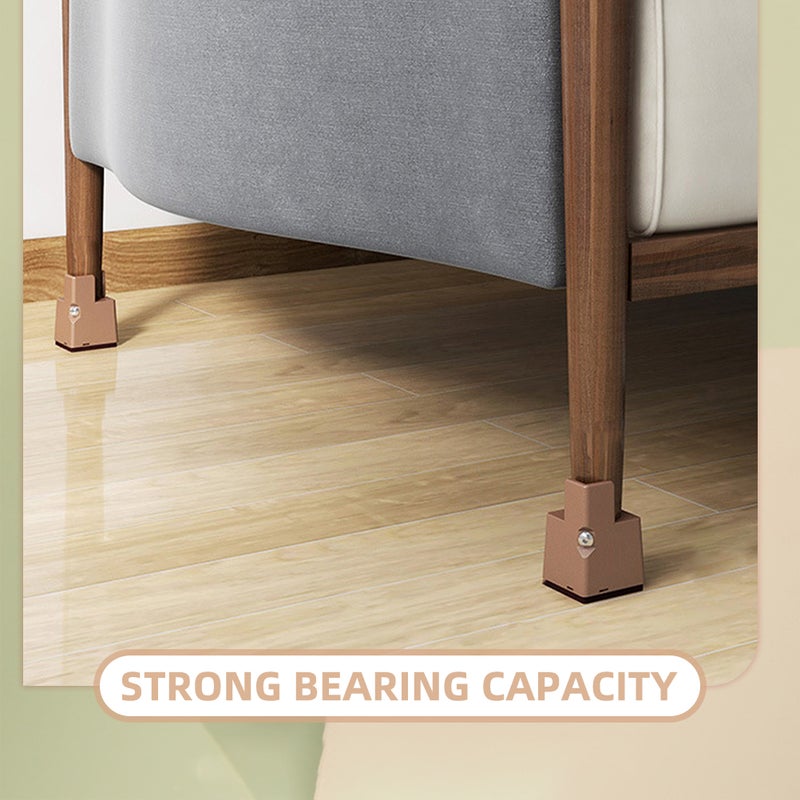Bed Lifters, Adjustable Height Risers for Furniture Stability and Protection - Image 4