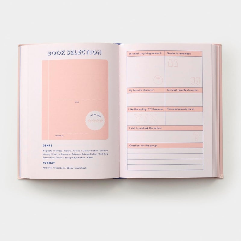 Book Club: A Journal: Prepare for, Keep Track of, and Remember Your Reading Discussions with 200 Book Recommendations and Meeting Activities - Image 2