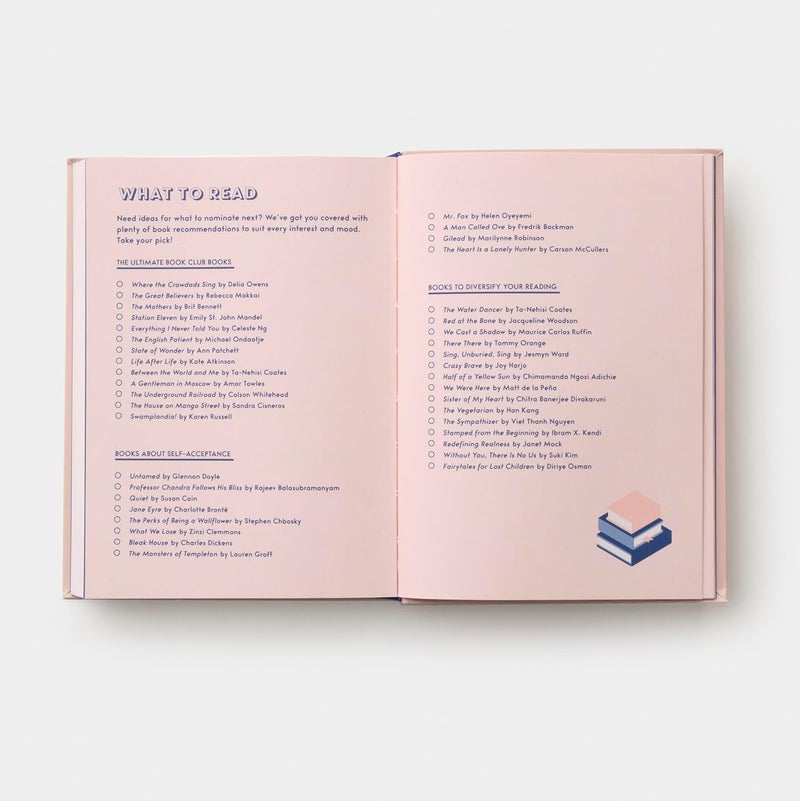 Book Club: A Journal: Prepare for, Keep Track of, and Remember Your Reading Discussions with 200 Book Recommendations and Meeting Activities - Image 3