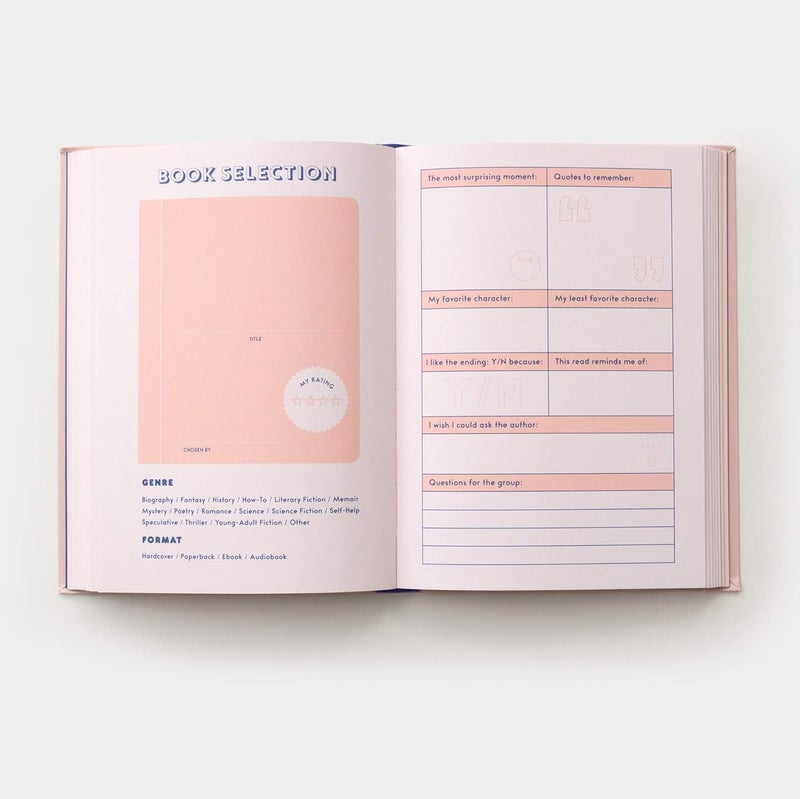 Book Club: A Journal: Prepare for, Keep Track of, and Remember Your Reading Discussions with 200 Book Recommendations and Meeting Activities - Image 4