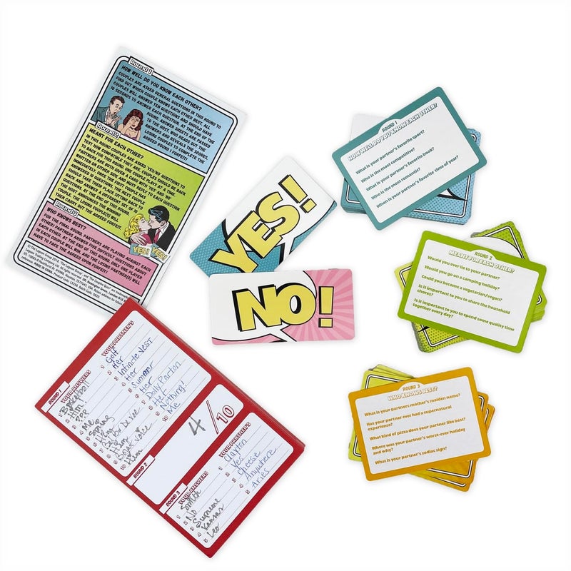 University Games, The Couples Quiz Game, Learn More About Your Partner, for 2 or More Players Ages 14 and Up - Image 2