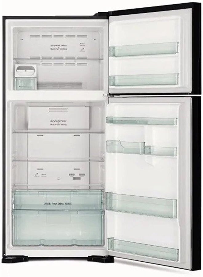 HITACHI 760 Ltr Top Mount Refrigerator Pure Brilliant RV760PUK7K1BSL Silver - Image 2