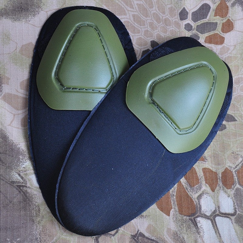Generic Frog suit protectors tactical knee pads elbow pads set real CS field equipment spot wholesale durable Green Elbow Pad