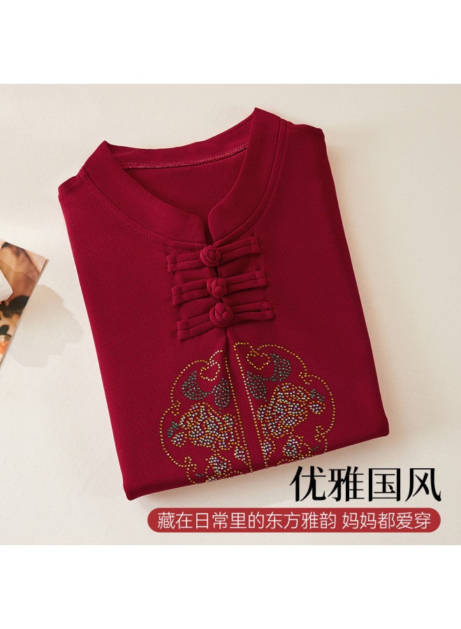 Tucano V-Neck Women'S Knitwear, Stylish Mom'S Base Shirt, Women'S Inner Wear With A High-End Feel, Can Be Worn As Outerwear, Long-Sleeved Top For Spring And Autumn - Image 4