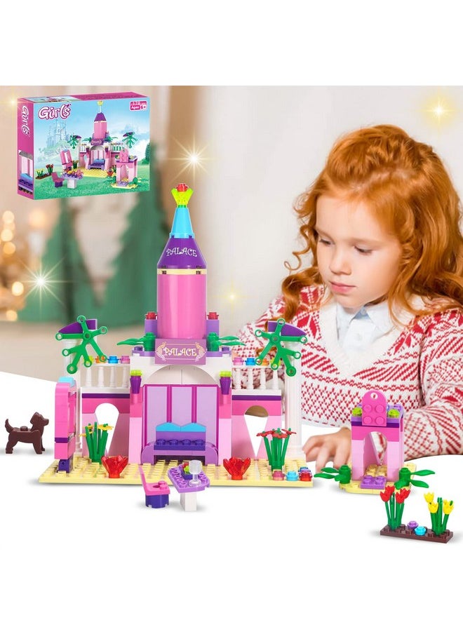 BRICK STORY BRICK STORY Girls Princess Palace Building Blocks Toys 178 Pieces Pink Fairy Castle Building Set Girls Friends Construction Toy Playset Great Small Gift for Kids Age 6 7 8 9 10 and up  - Image 5